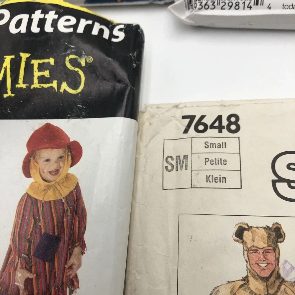 Simplicity Halloween Costume Patterns Princess Wizard Of Oz‎ Ninja Scream Wizard